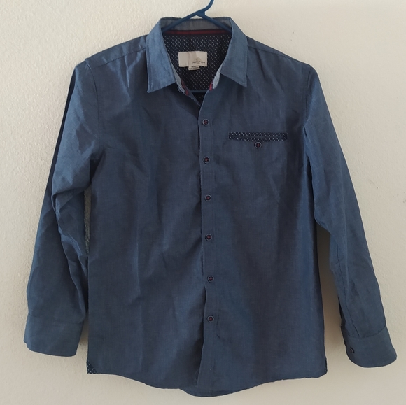 Boys denim button up shirt - Picture 1 of 9